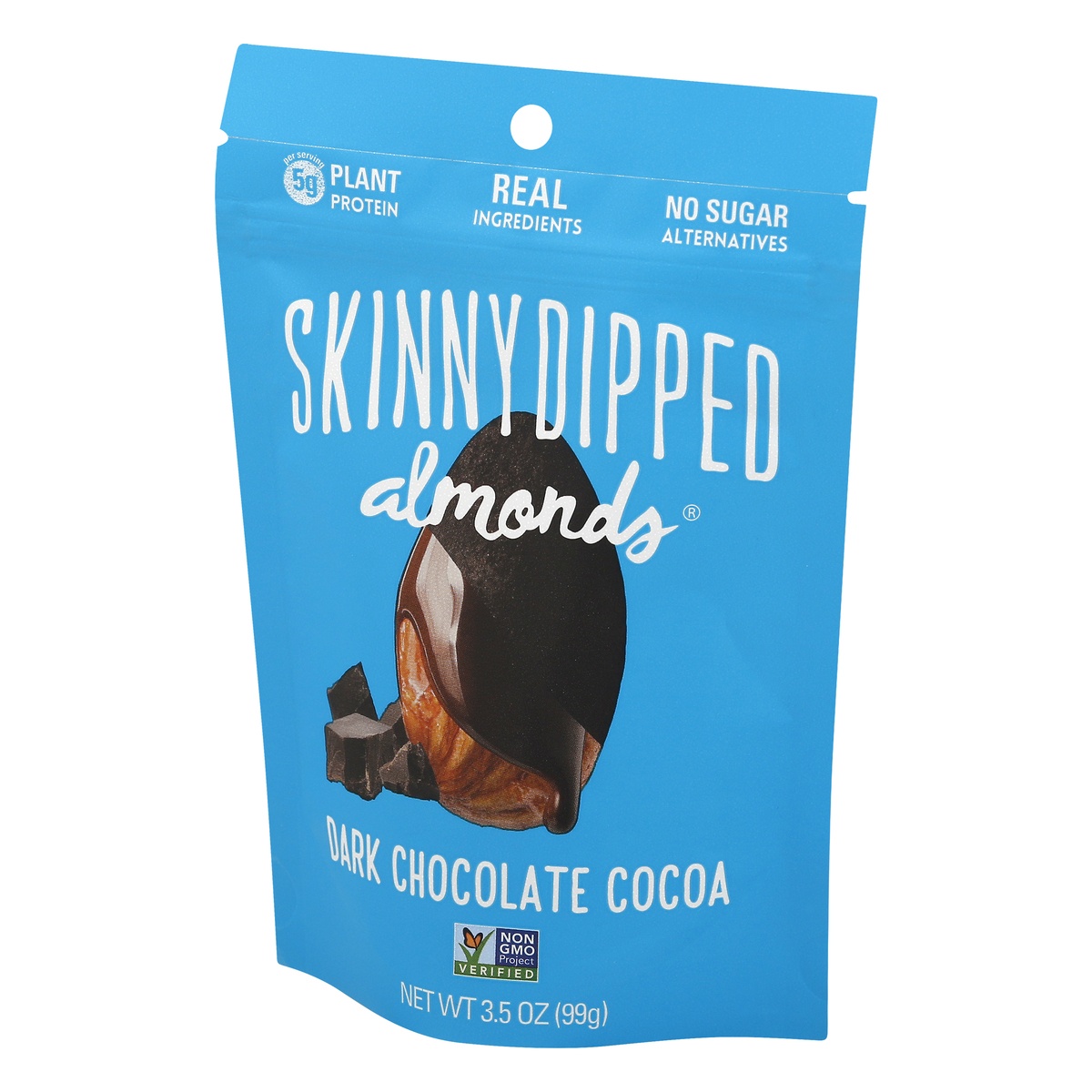 slide 4 of 10, SkinnyDipped Dark Chocolate Cocoa Almonds - 3.5oz, 3.5 oz