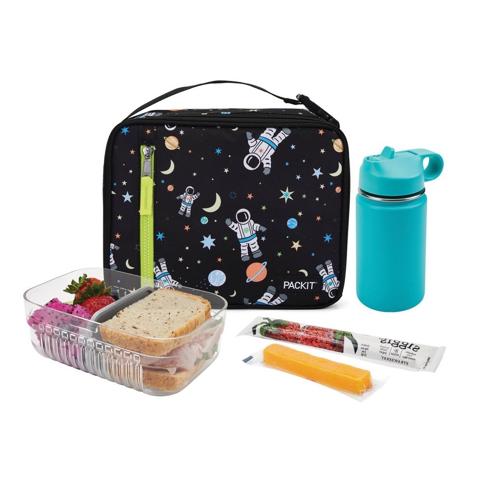 slide 10 of 11, PackIt Freezable Classic Lunch Box - Spaceman, 1 ct