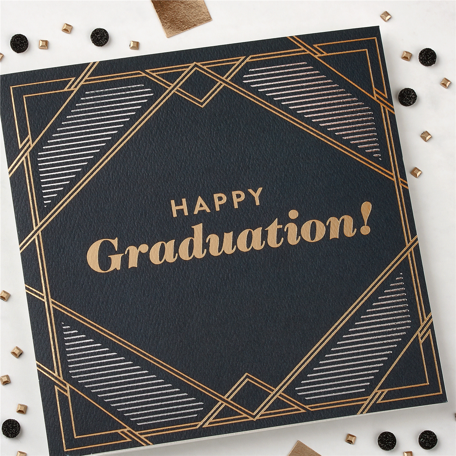 slide 4 of 4, American Greetings Congratulations Graduation Greeting Card with Foil, 6 ct