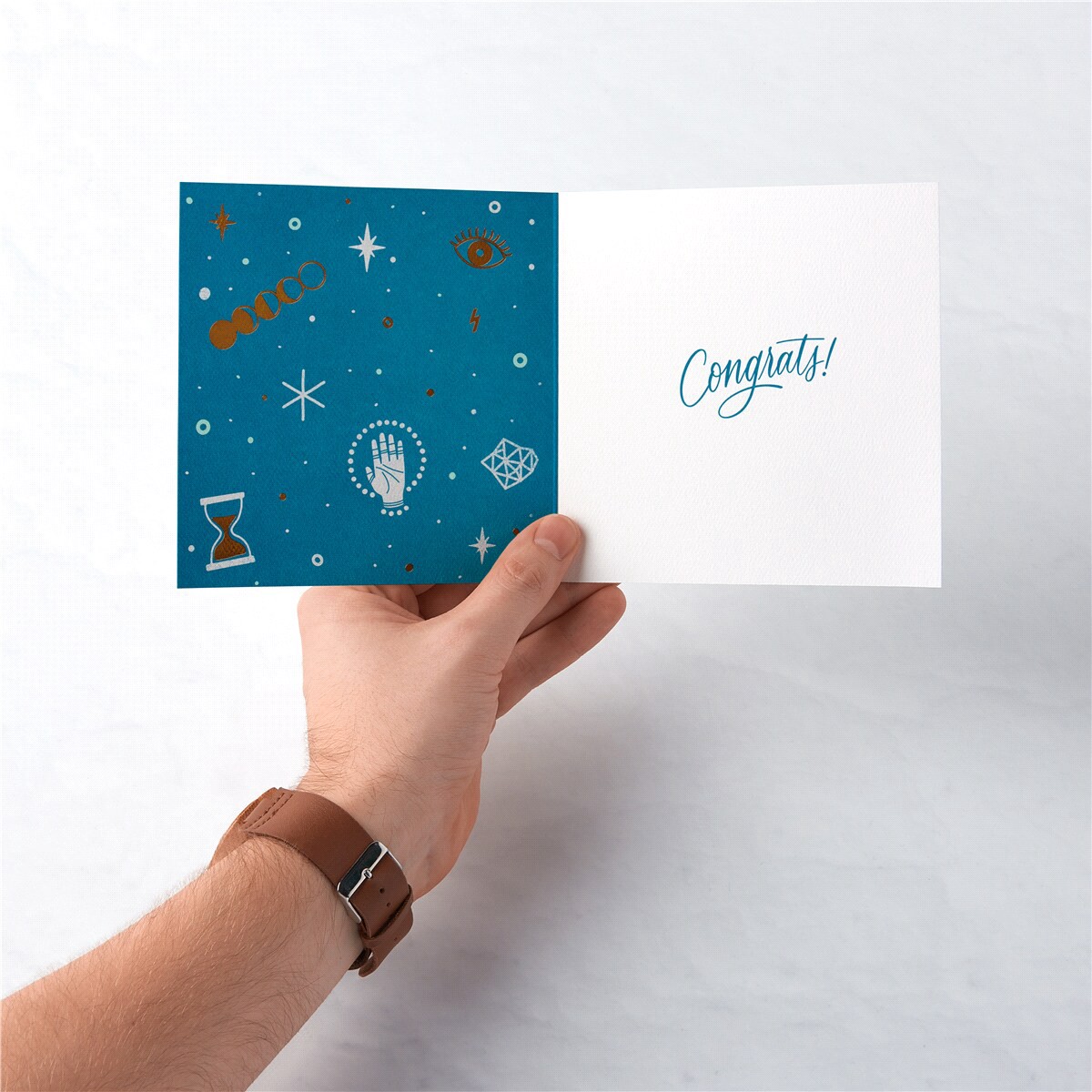 slide 13 of 21, American Greetings Here's to You Graduation Greeting Card with Foil, 1 ct
