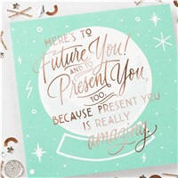 slide 7 of 21, American Greetings Here's to You Graduation Greeting Card with Foil, 1 ct