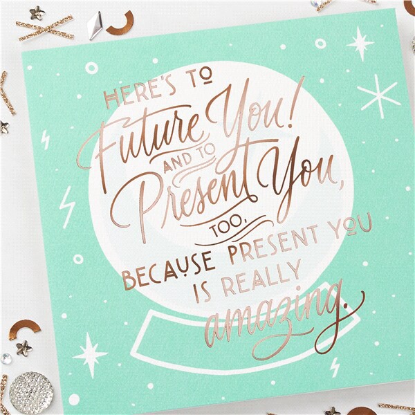 slide 8 of 21, American Greetings Here's to You Graduation Greeting Card with Foil, 1 ct