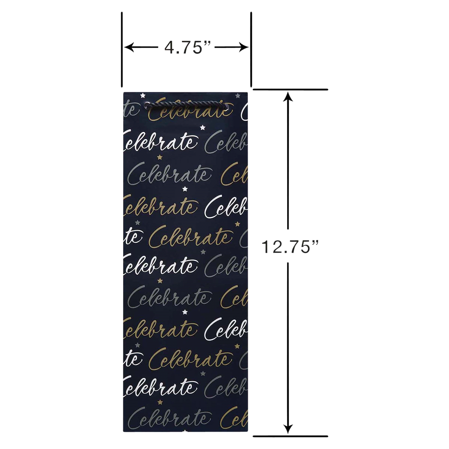 slide 3 of 3, American Greetings Beverage Bag With Tissue Paper, 2 ct