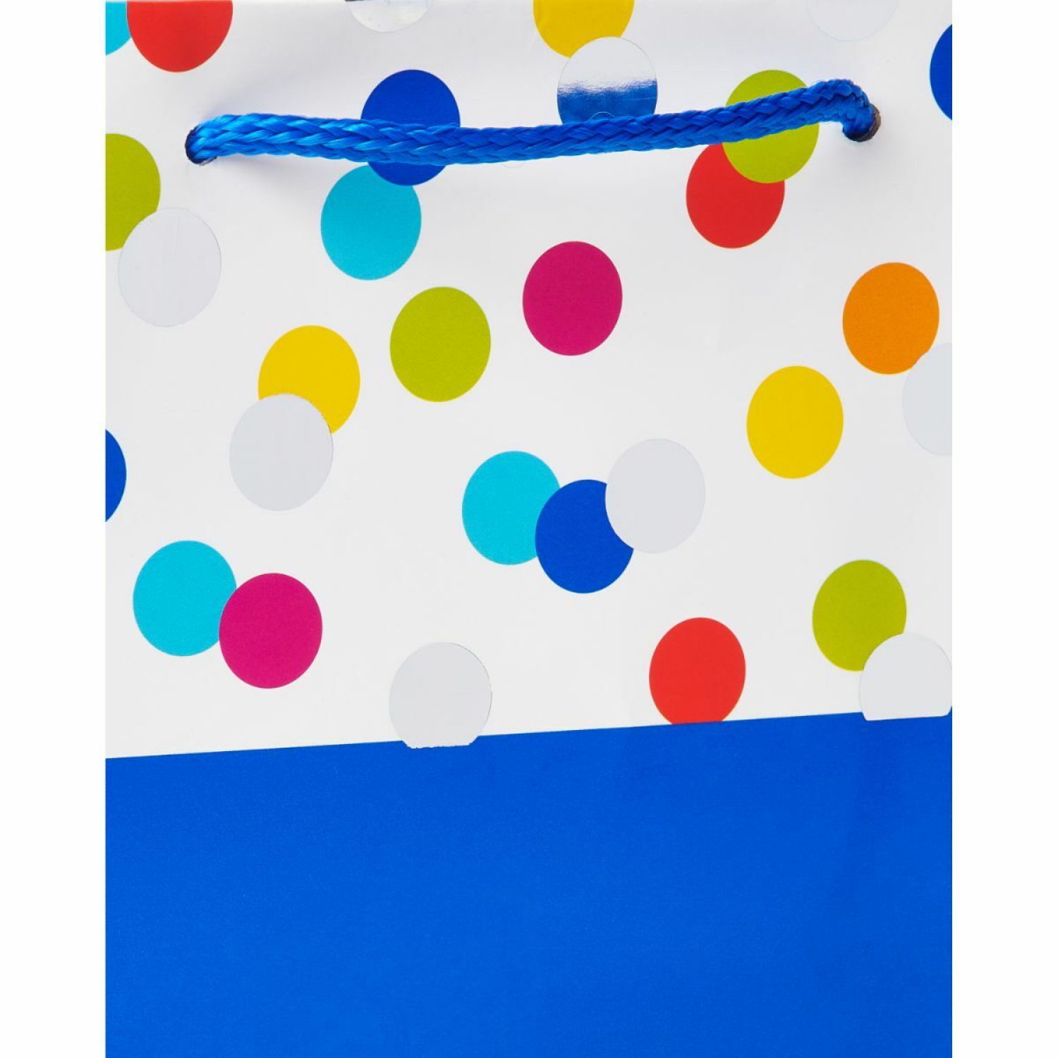 slide 2 of 3, American Greetings Large Gift Bag (Multidot) 1-Count, 1 ct