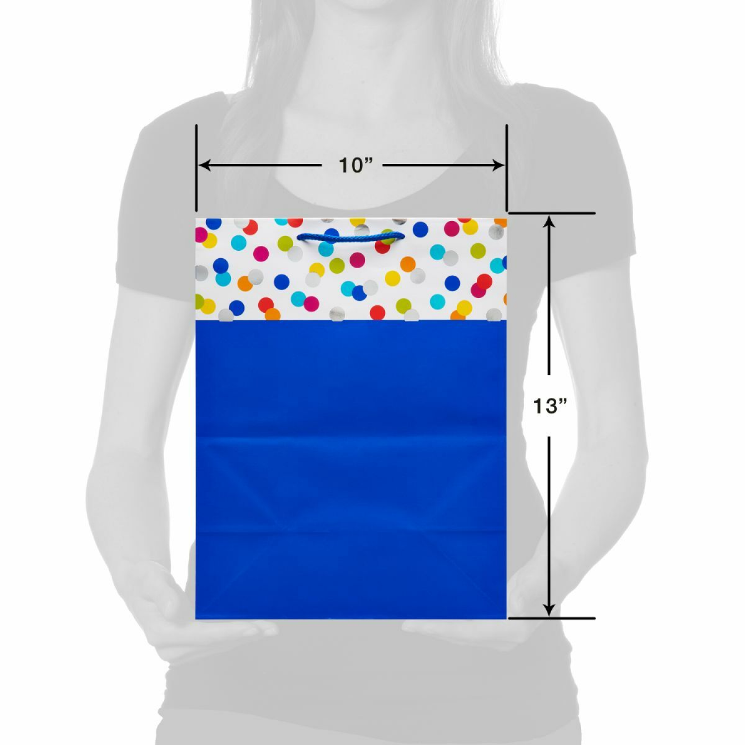 slide 3 of 3, American Greetings Large Gift Bag (Multidot) 1-Count, 1 ct