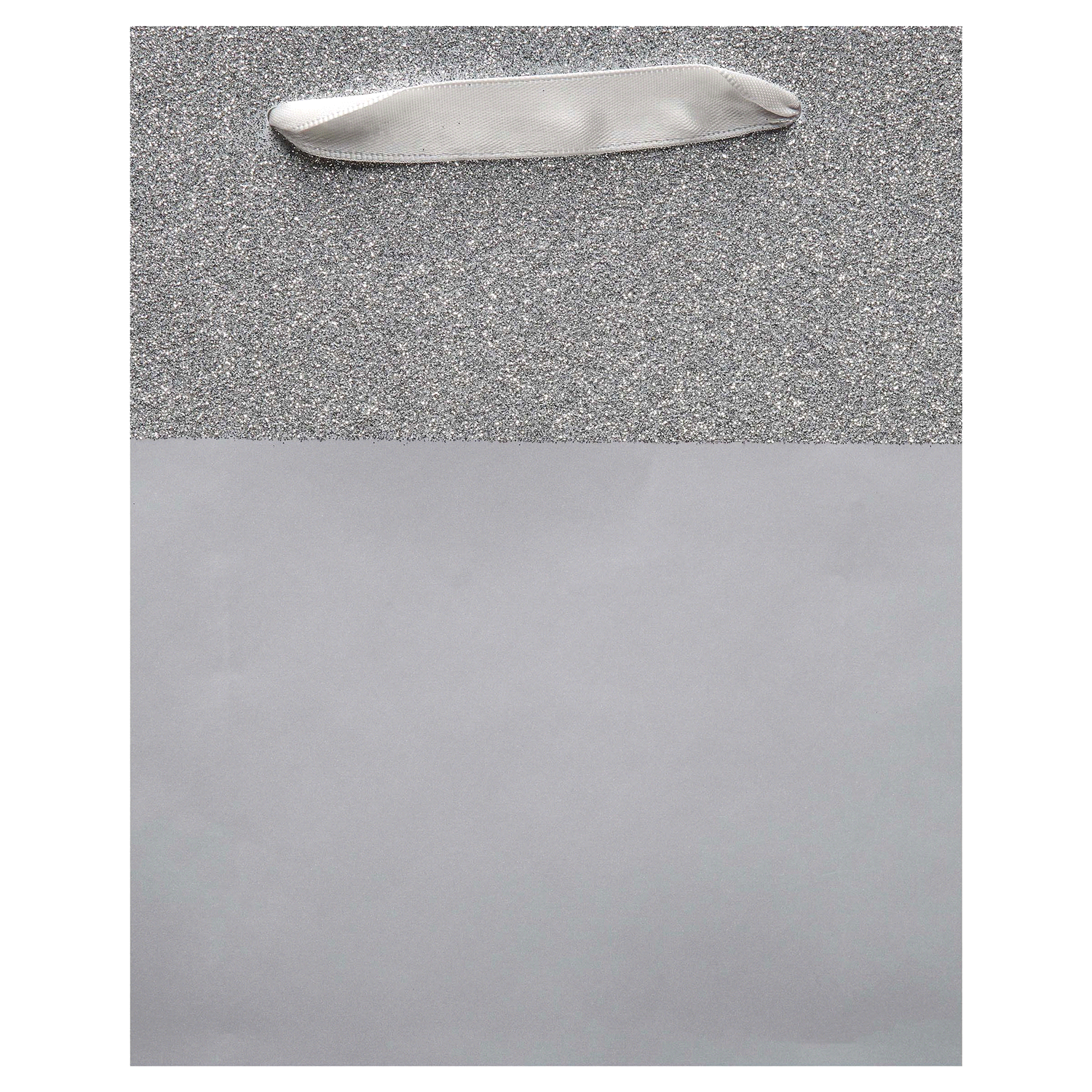 slide 2 of 3, American Greetings Gift Bag, Silver, 1-Count, 1 ct