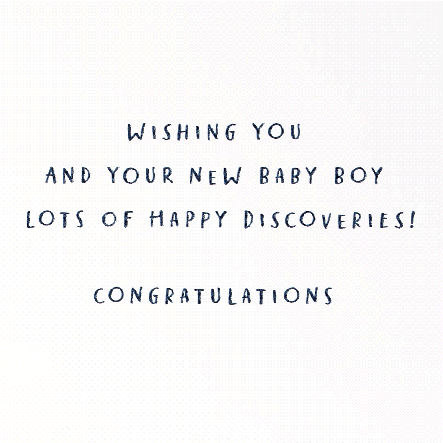 slide 2 of 4, American Greetings Elephant Baby Boy Greeting Card, 1 ct
