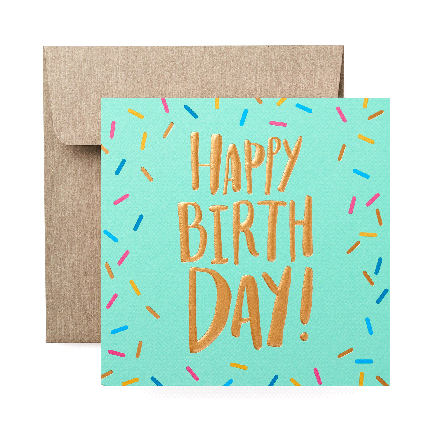 slide 1 of 4, American Greetings Happy Birthday Greeting Card, 1 ct