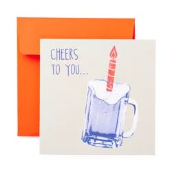 American Greetings Cheers To You Birthday Greeting Card