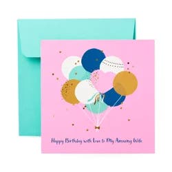 American Greetings With Love Birthday Greeting Card for Wife