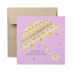 American Greetings Umbrella Wedding Shower Greeting Card
