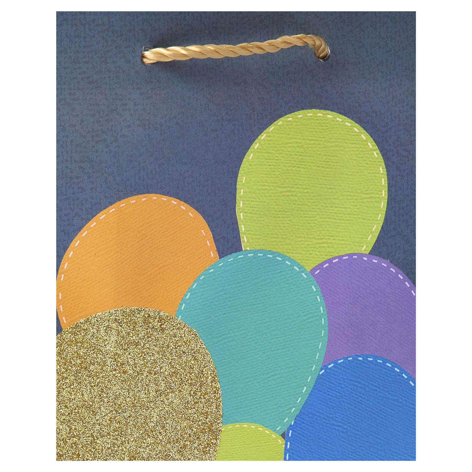 slide 2 of 3, American Greetings Medium Gift Bag (Gold), 1 ct