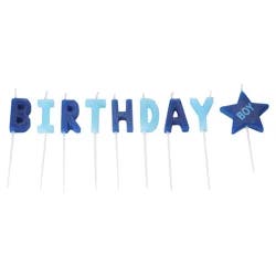 Papyrus Birthday Candles, Boy Birthday - 9 ct
