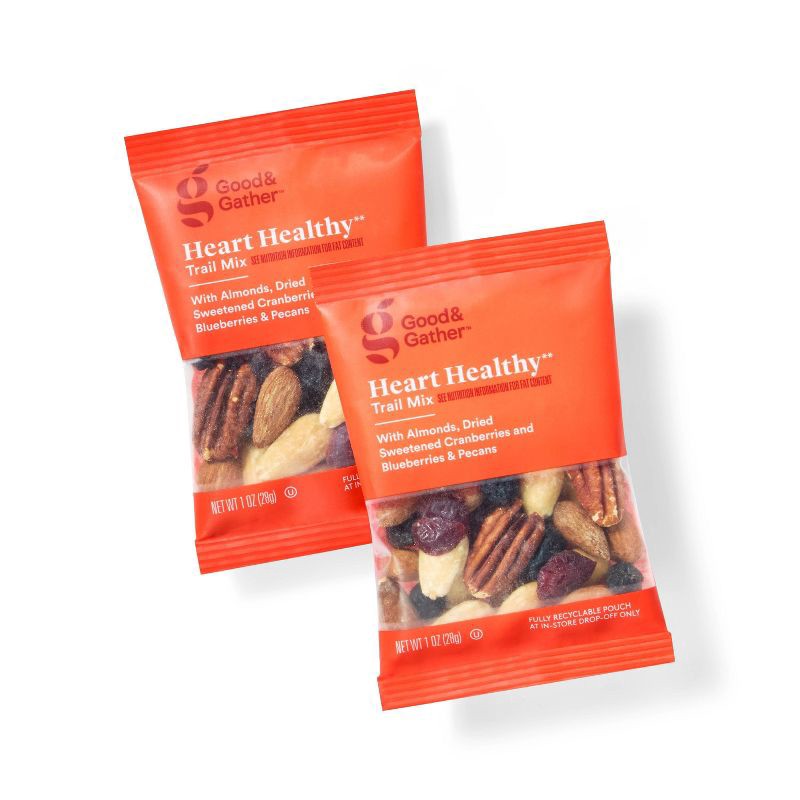 slide 2 of 3, Heart Healthy Trail Mix - 10ct - Good & Gather™, 10 ct