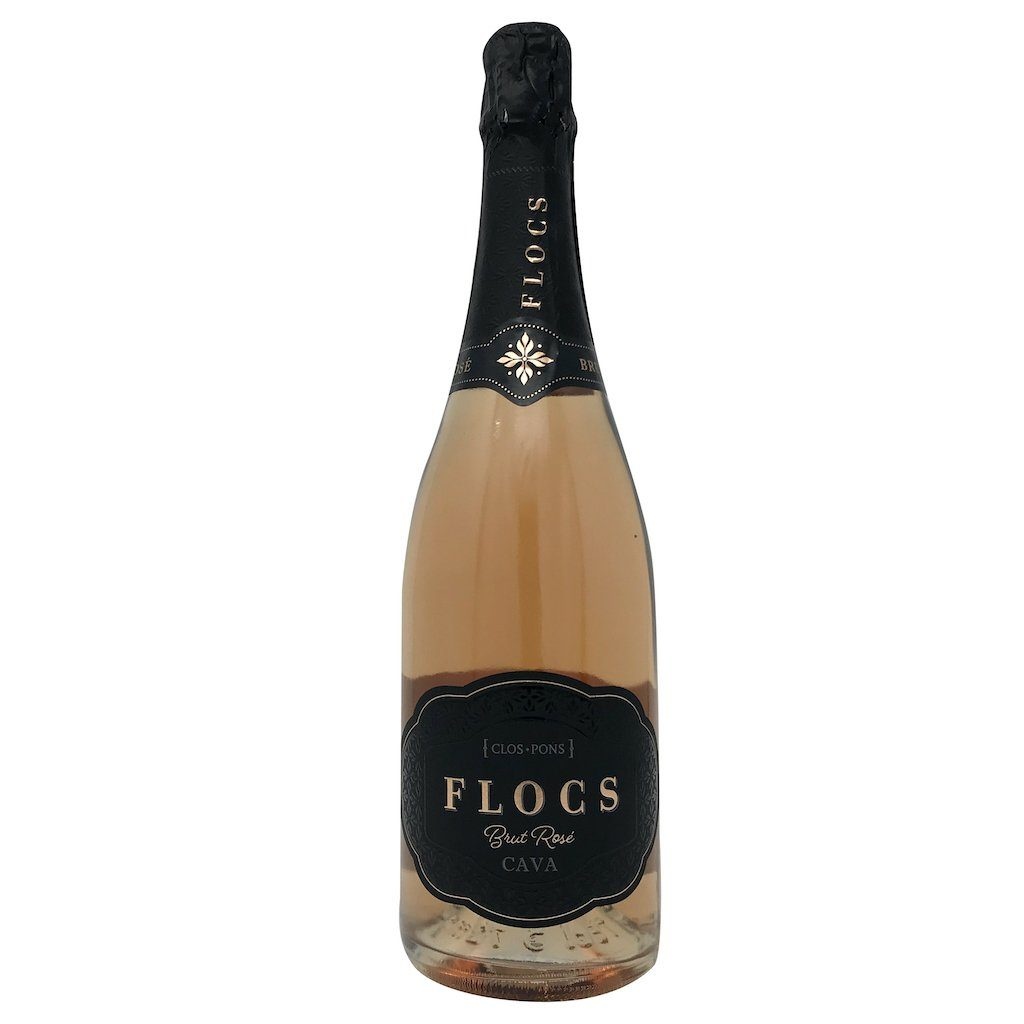 slide 1 of 1, Clos Pons Flocs NV Cava Brut Rose, 750 ml