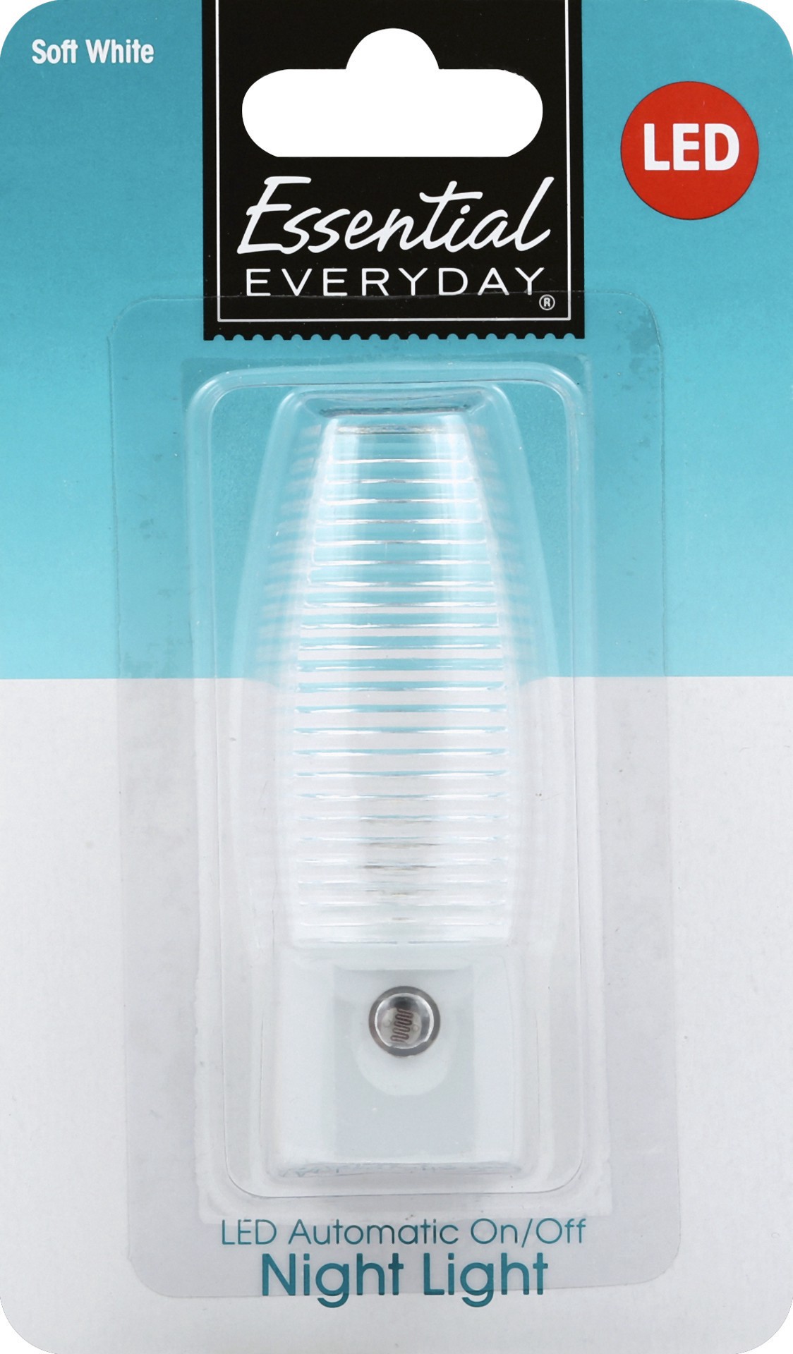 slide 1 of 1, Essential Everyday Soft White Nightlight Led Auto, 1 ct