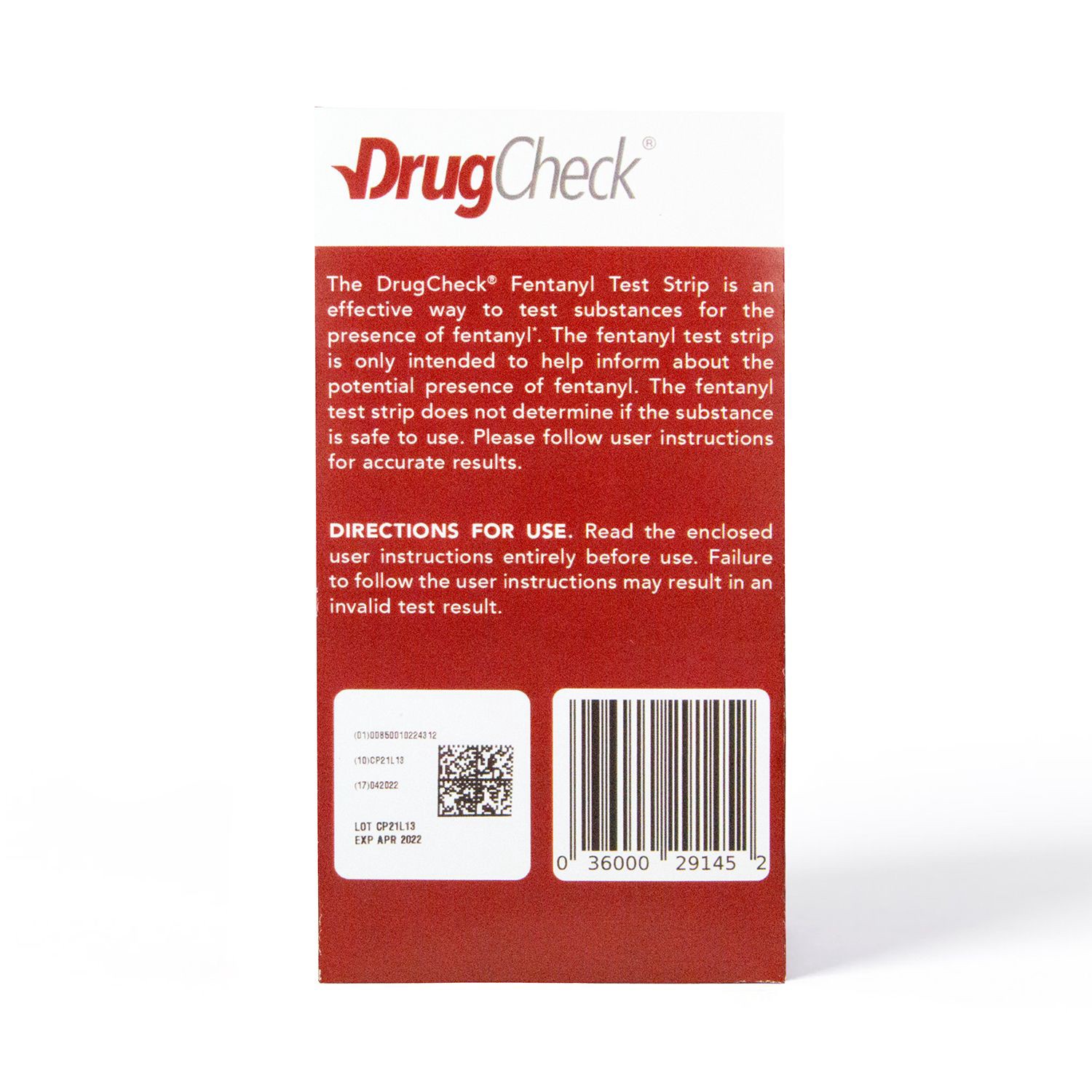 slide 3 of 4, Drugcheck Fentanyl Test Strip, 10 Ct, 10 ct