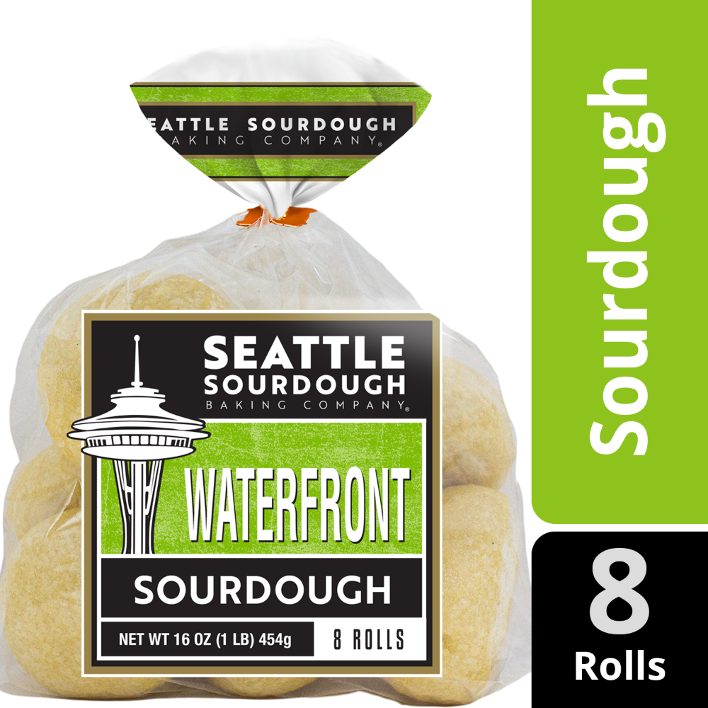 slide 2 of 2, Seattle Sourdough Baking Co. Waterfront Sourdough Rolls, 16 oz