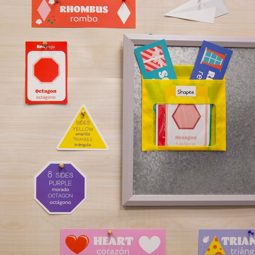 slide 2 of 3, Full Solution Classroom Shapes and Colors Décor Kit - Horizon Group, 1 ct