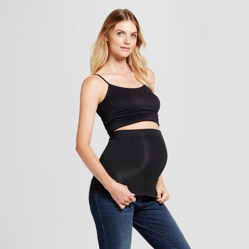 slide 3 of 4, Bellaband Maternity Support Belt - Isabel Maternity by Ingrid & Isabel™ Black M/L, 1 ct