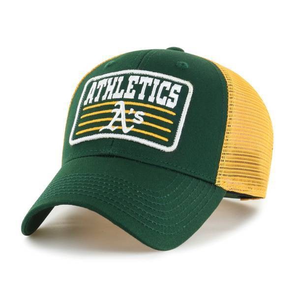 slide 1 of 2, MLB Oakland Athletics Kids' Long Haul Hat, 1 ct