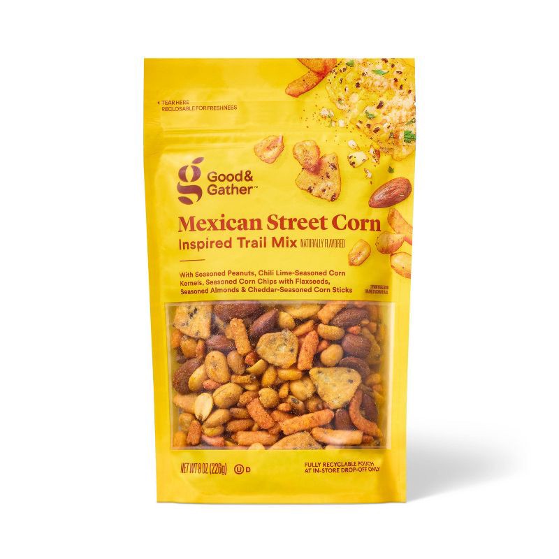 slide 1 of 3, Mexican Street Corn Trail Mix - 8oz - Good & Gather™, 8 oz