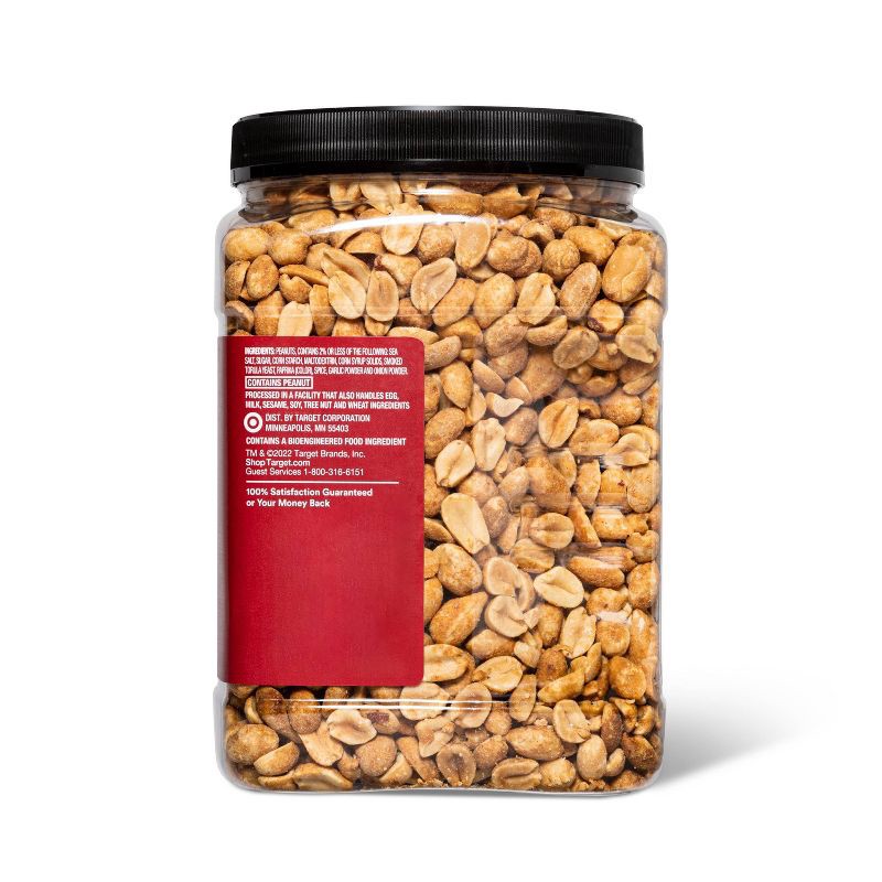 slide 4 of 4, Sea Salt Dry Roasted Peanuts - 34.5oz - Good & Gather™, 34.5 oz