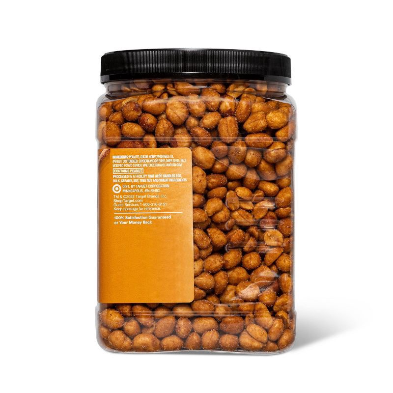 slide 4 of 5, Honey Roasted Peanuts - 34.5oz - Good & Gather™, 34.5 oz
