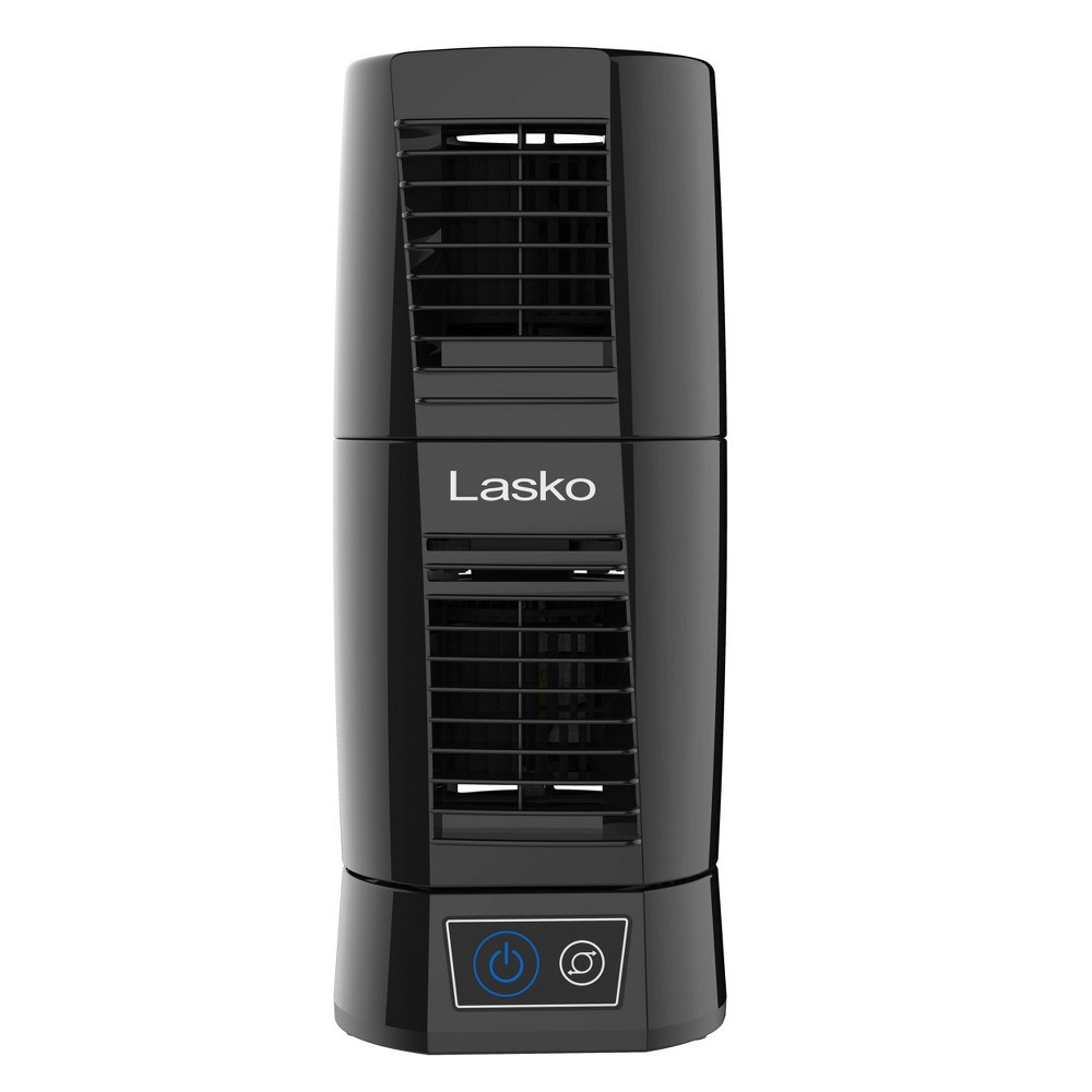 slide 5 of 9, Lasko Desktop Oscillating Tower Fan, 1 ct