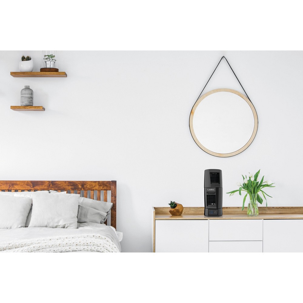 slide 6 of 9, Lasko Desktop Oscillating Tower Fan, 1 ct