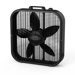 Lasko Box Fan Black