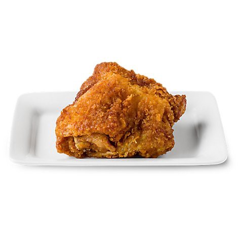 slide 1 of 1, Deli Fried Chicken Thigh Hot - Each (available after 10am), 1 ct