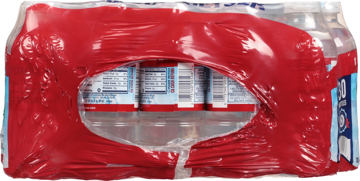 slide 9 of 13, Crystal Geyser Natural Alpine Spring Water 30 - 8 fl oz Bottles, 30 ct