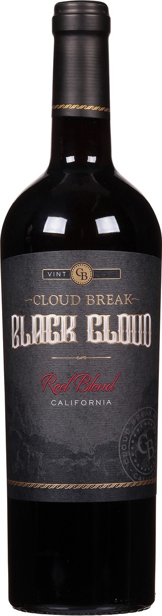 slide 4 of 9, Cloudbreak California Black Cloud Red Blend 750 ml, 750 ml