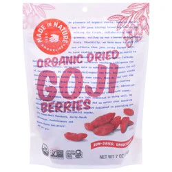 Made in Nature Dried Organic Goji Berries 7 oz