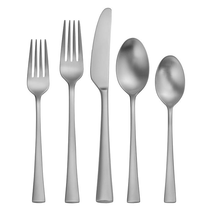 slide 1 of 1, Robinson Locke Flatware Set - Satin, 65 ct