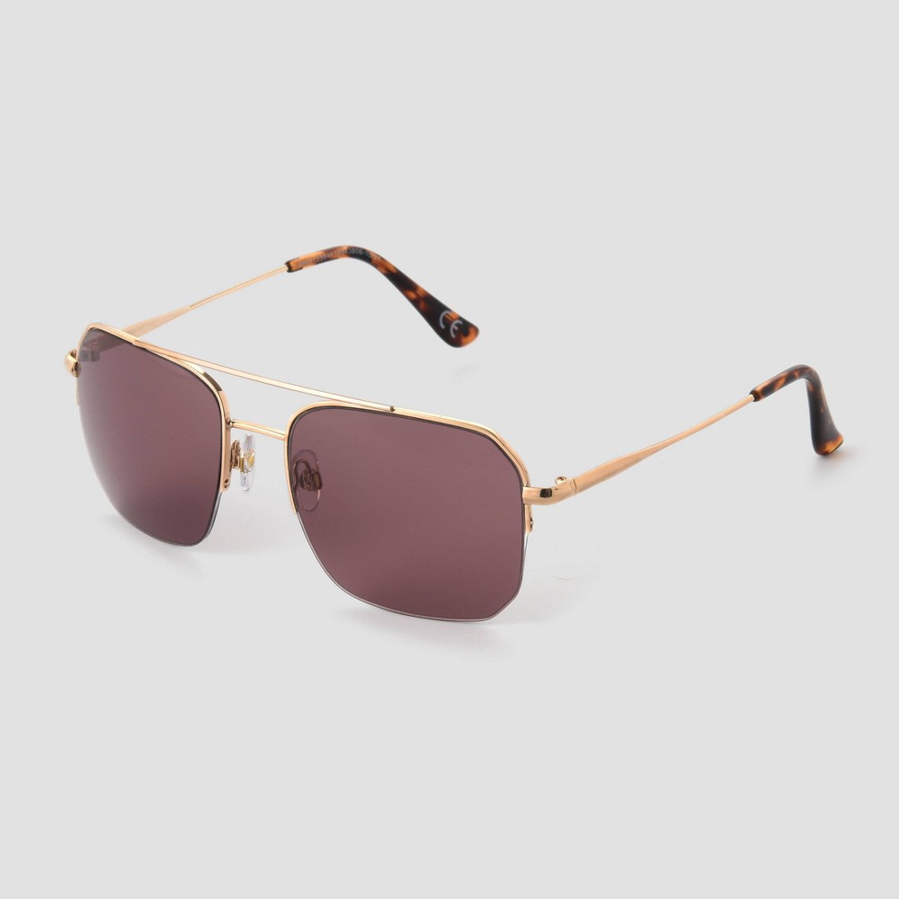 Women's Aviator Sunglasses - Universal Thread™ Gold