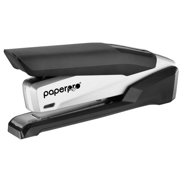 slide 1 of 1, PaperPro Inpower+ 28 Premium Desktop Stapler, Black/Silver, 1 ct