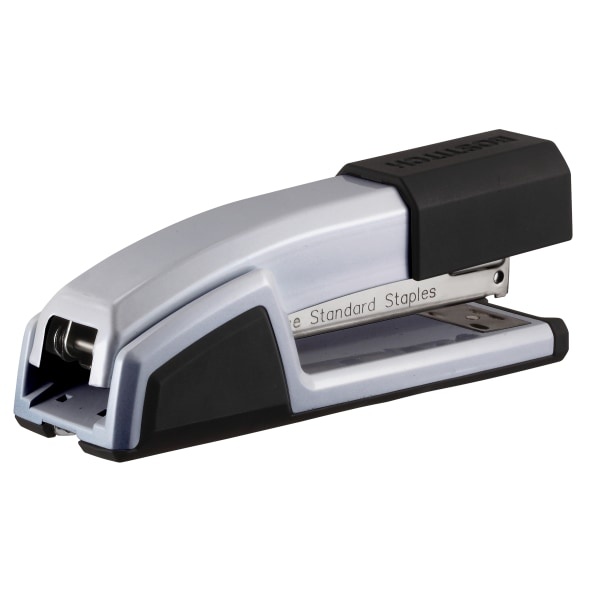 slide 9 of 10, BOSTITCH Office Epic Desktop Stapler With Built-In Remover, 2-1/16'', Silver, 1 ct