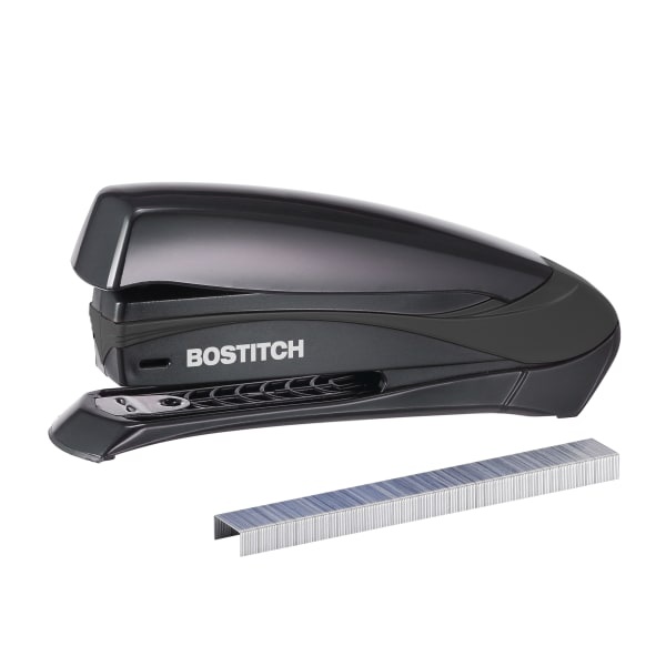 slide 4 of 10, BOSTITCH Office Inspire Desktop Stapler, 3'', Black, 1 ct