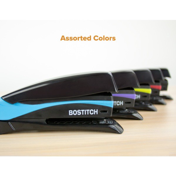 slide 5 of 10, BOSTITCH Office Inspire Desktop Stapler, 3'', Black, 1 ct