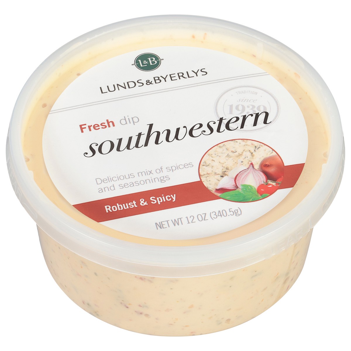 slide 3 of 9, L&B Fresh Robust & Spicy Southwestern Dip 12 oz, 12 oz