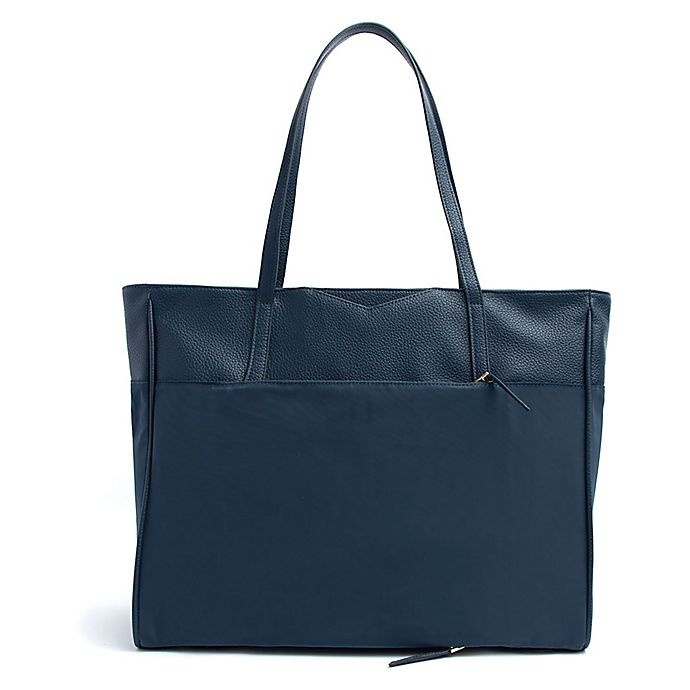 slide 2 of 7, Freshly Picked Everyday Tote Diaper Bag - Navy, 1 ct