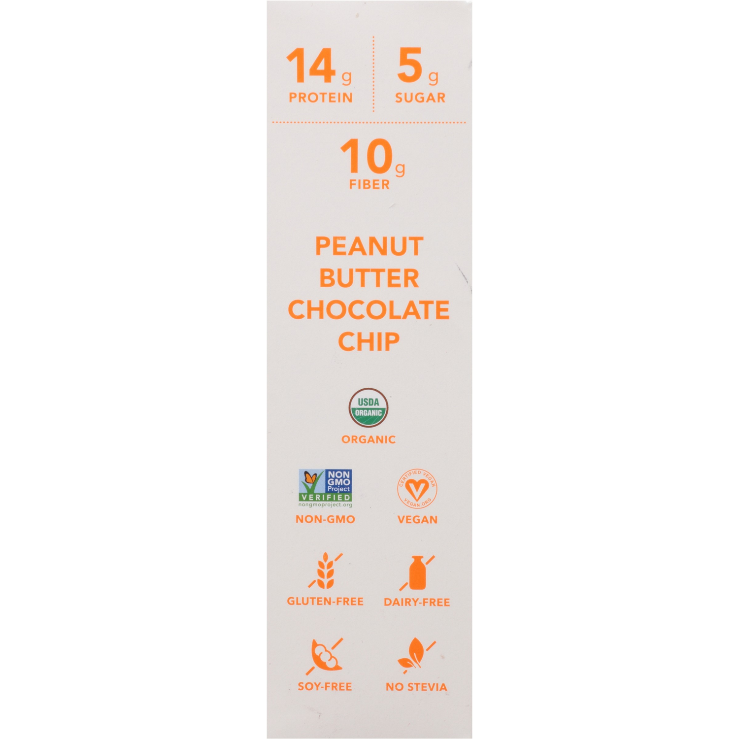 slide 5 of 7, Aloha Organic Protein Bars Peanut Butter Chocolate Chip, 5 ct; 1.98 oz
