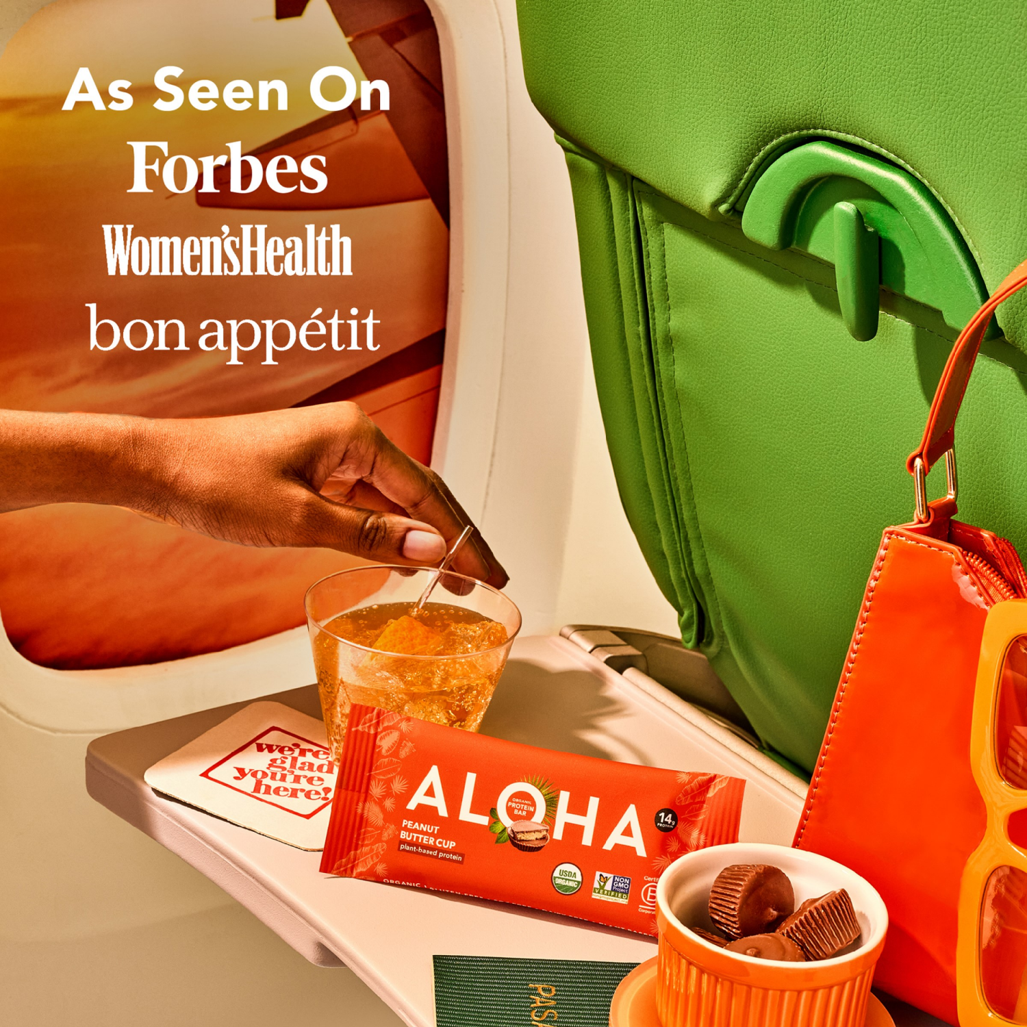 slide 7 of 7, Aloha Organic Protein Bars Peanut Butter Cup - 5 ct; 1.98 oz, 5 ct; 1.98 oz