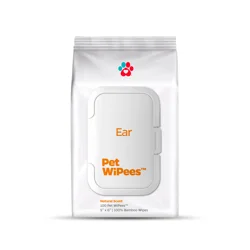 Pet Parents Ear Wipes Natural - 100 ct