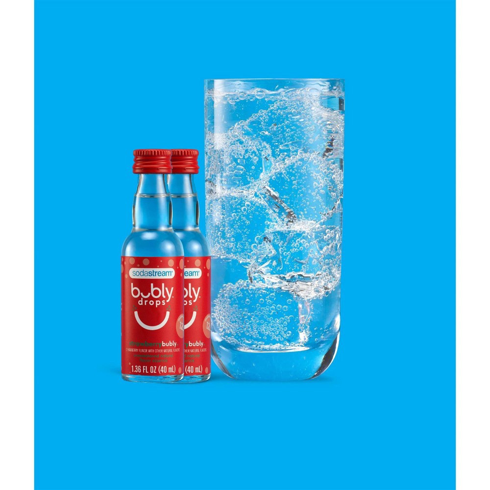 SodaStream bubly 2pk Strawberry Drops 2 ct Shipt