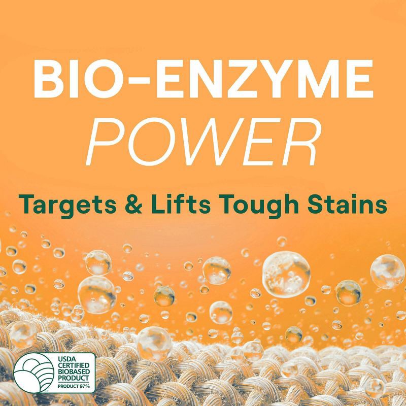 slide 6 of 8, Seventh Generation Liquid Laundry Detergent Soap - Fresh Citrus Scent - 60 Loads - 90 fl oz, 90 fl oz