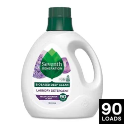 Seventh Generation Liquid Laundry Detergent Soap - Fresh Lavender Scent - 135 fl oz