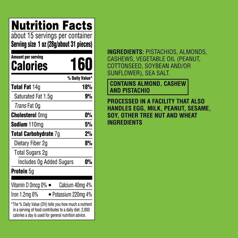 slide 4 of 4, Pistachio Mixed Nuts - 14.5oz - Good & Gather™, 14.5 oz